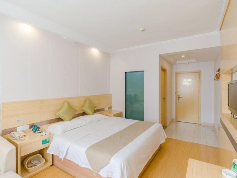 Greentree Inn Anhui Hefei High-Speed Railway South Station Baohe Avenue Government Business Hotel Exterior foto