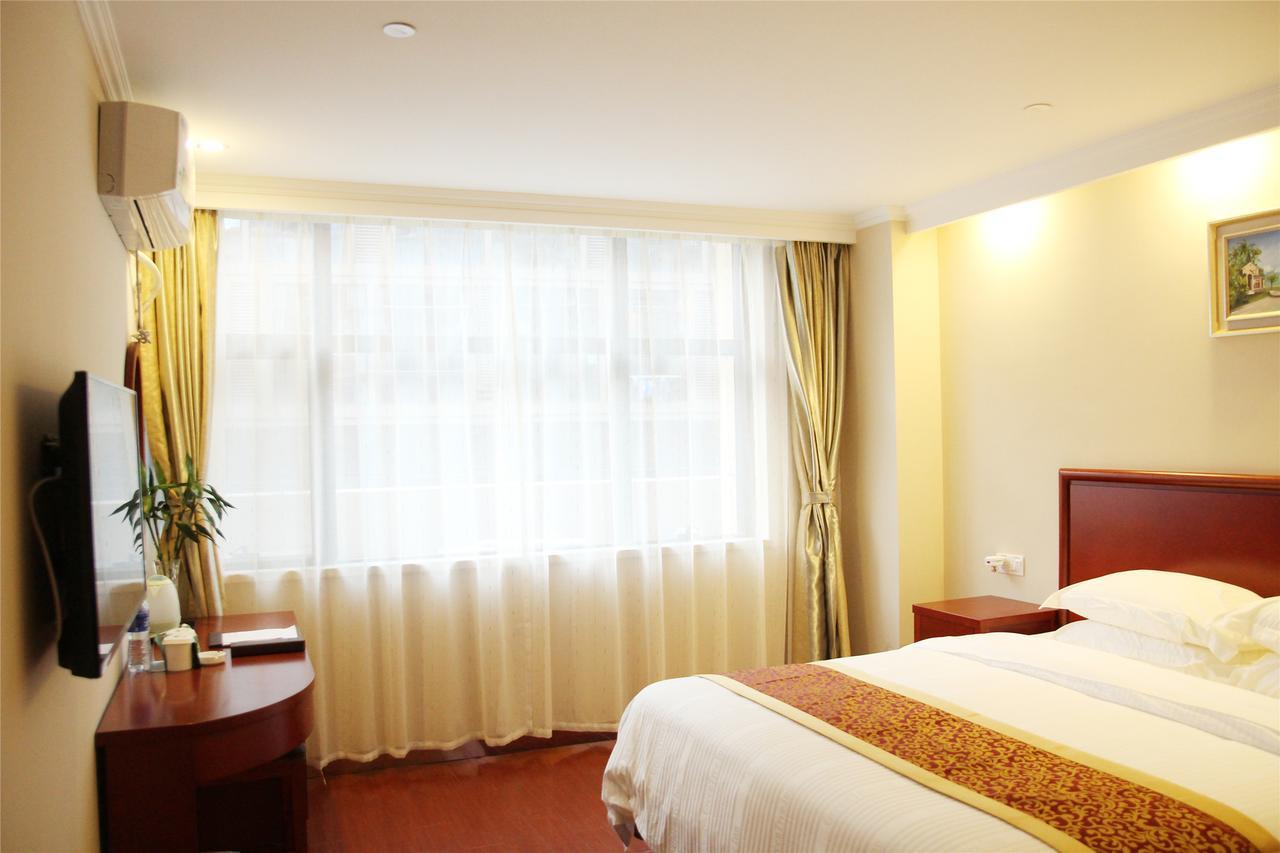 Greentree Inn Anhui Hefei High-Speed Railway South Station Baohe Avenue Government Business Hotel Exterior foto