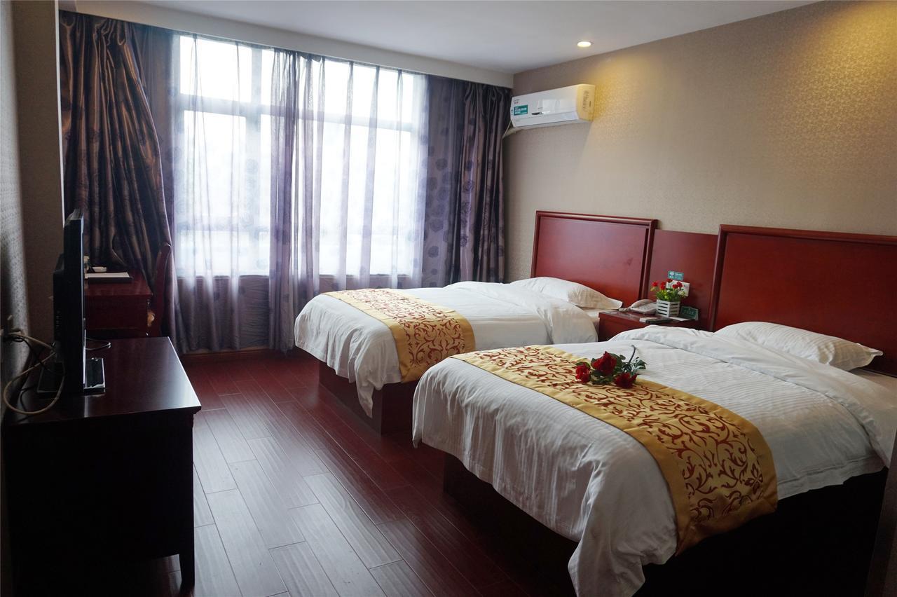 Greentree Inn Anhui Hefei High-Speed Railway South Station Baohe Avenue Government Business Hotel Exterior foto