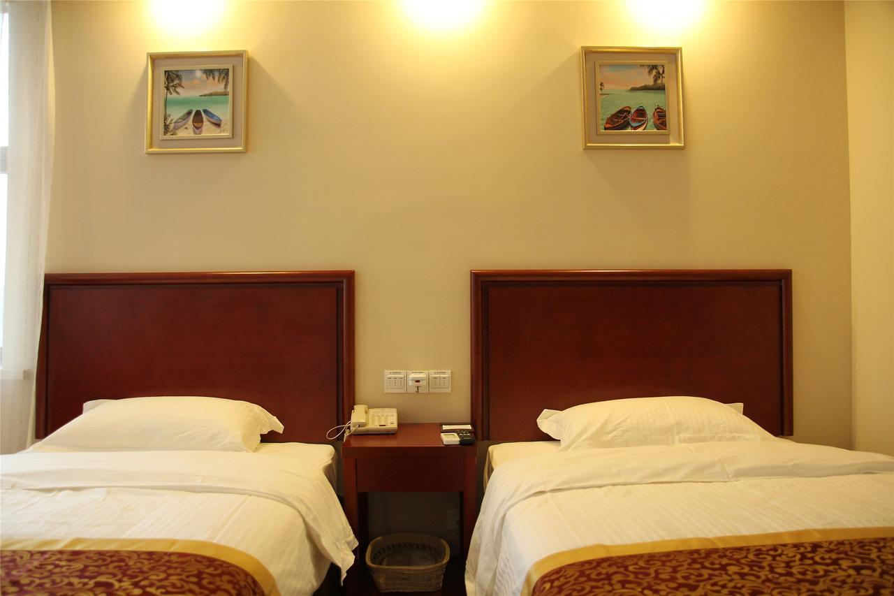 Greentree Inn Anhui Hefei High-Speed Railway South Station Baohe Avenue Government Business Hotel Exterior foto