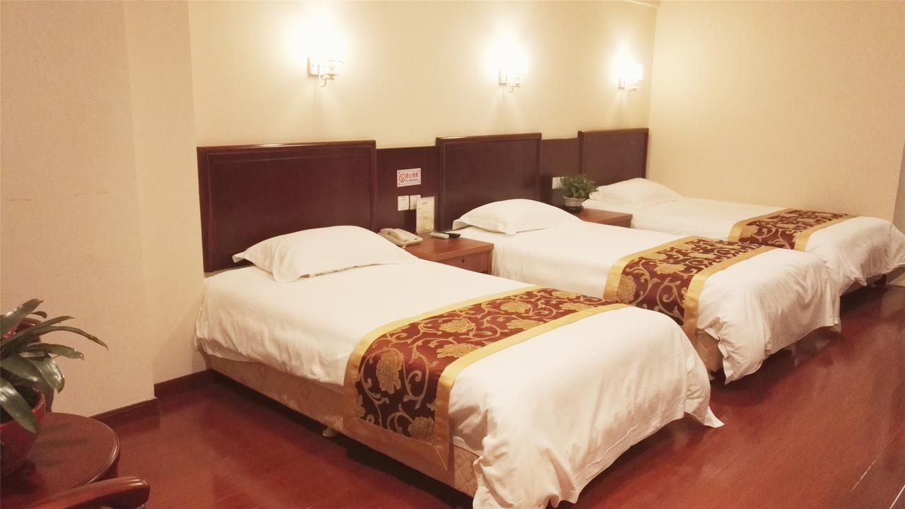Greentree Inn Anhui Hefei High-Speed Railway South Station Baohe Avenue Government Business Hotel Exterior foto